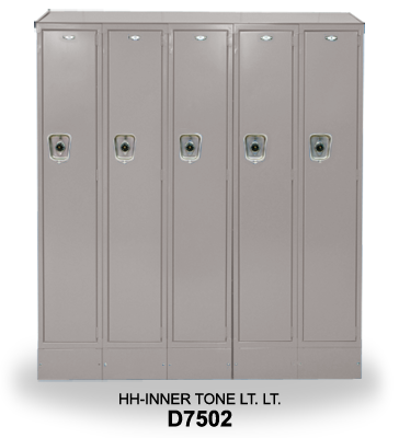 Locker example used for electrostatic color selecting