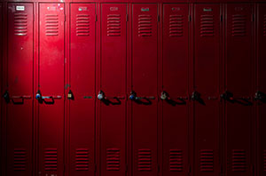 Electrostatic Painted Lockers in Maryland