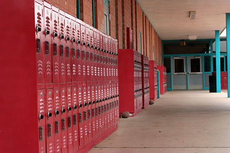 Electrostatic Painted Lockers in Ohio